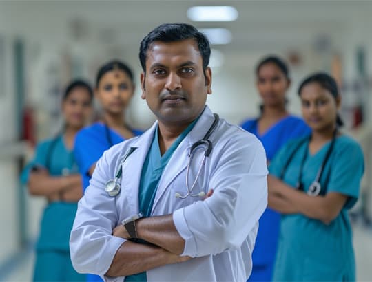 Professional staff at PHL Pharmacy and PHL Clinic, Berhampur