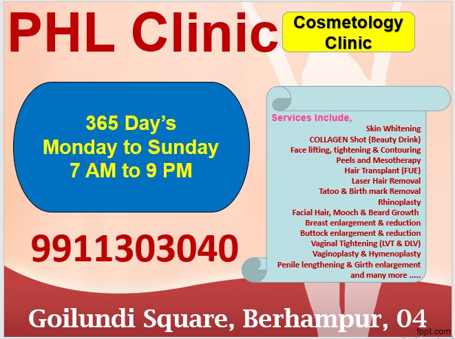 Cosmetology Clinic — open all 365 days