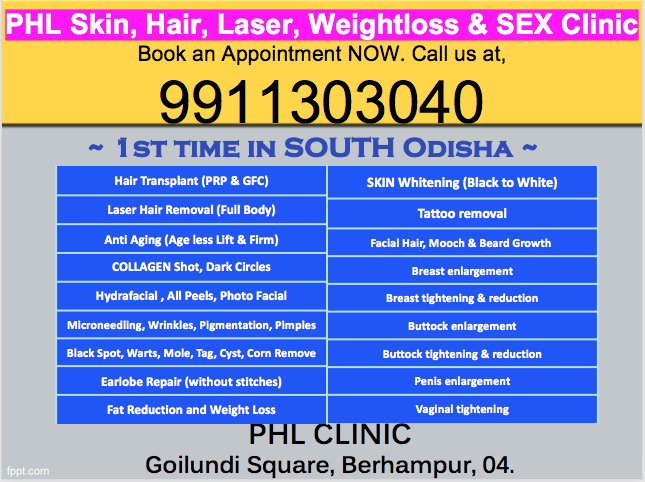 Skin, hair, laser, weight loss and sex clinic services