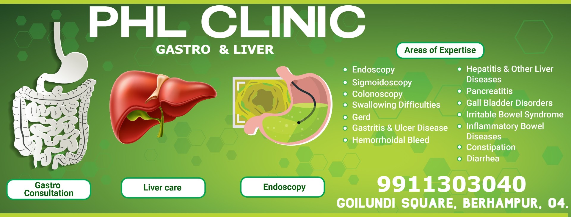 Gastro & Liver — endoscopy, colonoscopy and liver care