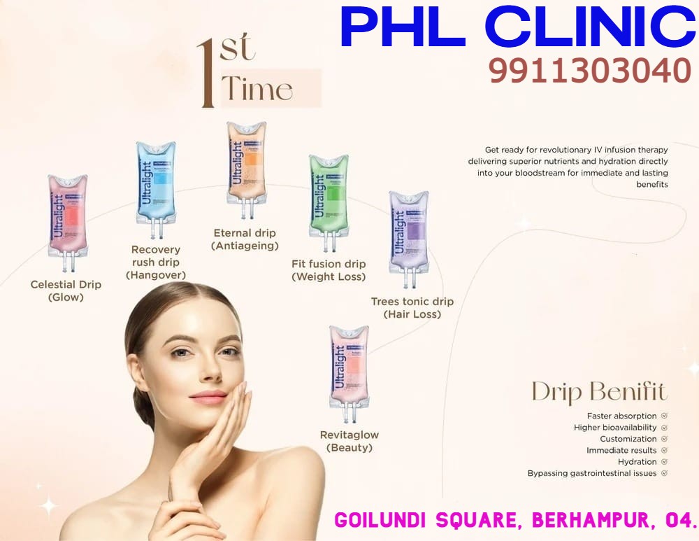 IV drip therapy — glow, recovery and wellness drips